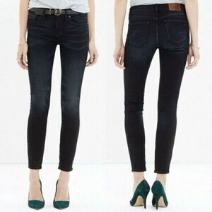 Madewell Skinny Crop Jeans Tempest Wash size 27